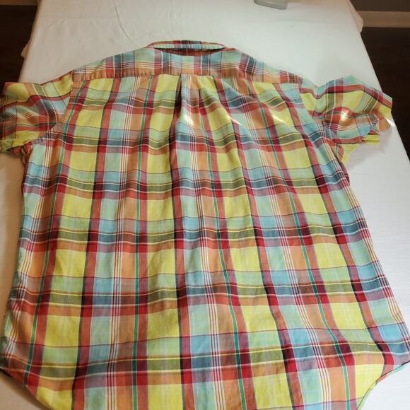 Ralph Lauren Classic Fit Mens Shirt- Short Sleeve Size XL Button Down - Picture 5 of 5